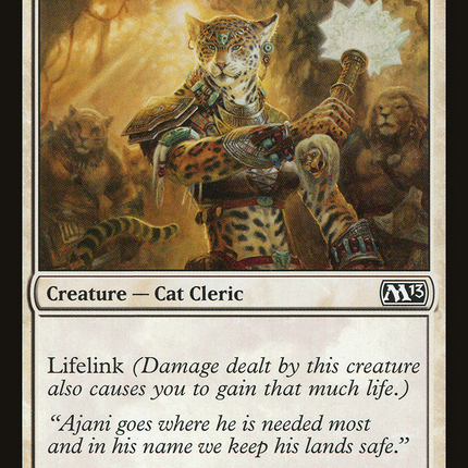 Ajani's Sunstriker (M13-002) - Magic 2013