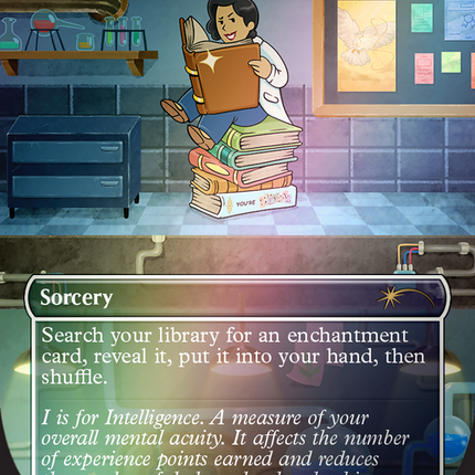 Idyllic Tutor (SLD-1636) - Secret Lair Drop (Borderless) Foil