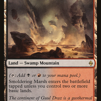 Smoldering Marsh (BFZ-247) - Battle for Zendikar