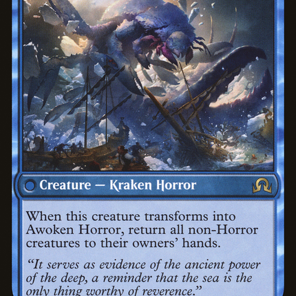 Thing in the Ice // Awoken Horror (SOI-092) - Shadows over Innistrad: (Double Faced Transform)