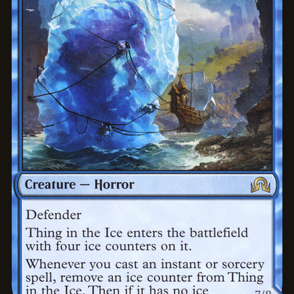 Thing in the Ice // Awoken Horror (SOI-092) - Shadows over Innistrad: (Double Faced Transform)