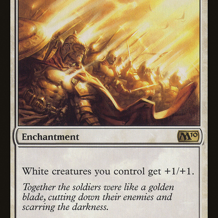 Honor of the Pure (M10-016) - Magic 2010 Foil