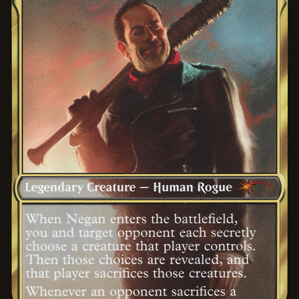 Malik, Grim Manipulator (SLD-147) - Secret Lair Drop / Negan, the Cold-Blooded Foil