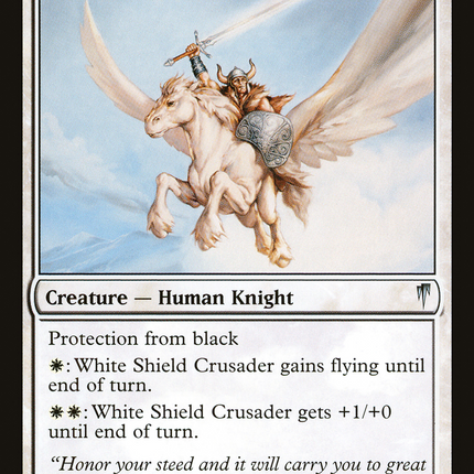 White Shield Crusader (CSP-024) - Coldsnap