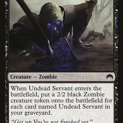 Undead Servant (ORI-124) - Magic Origins Foil