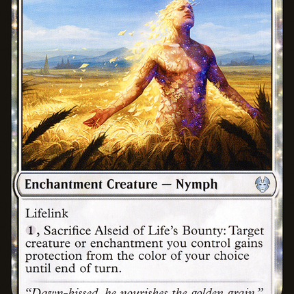 Alseid of Life's Bounty (THB-001) - Theros Beyond Death: (enchantment) Foil