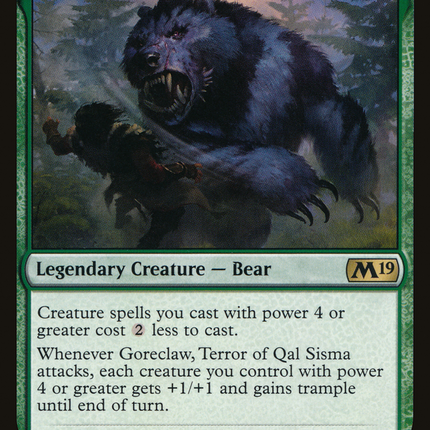 Goreclaw, Terror of Qal Sisma (M19-186) - Core Set 2019
