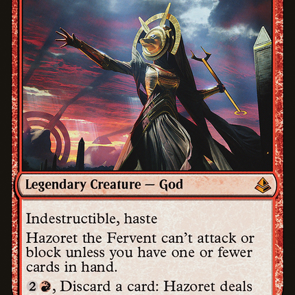 Hazoret the Fervent (AKH-136) - Amonkhet Foil