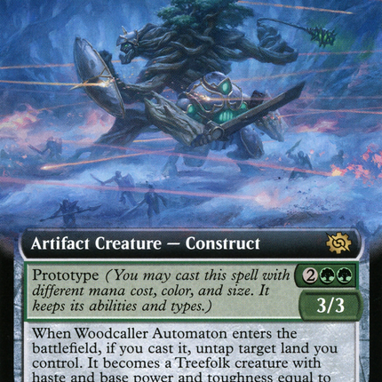 Woodcaller Automaton (BRO-377) - The Brothers' War: (Extended Art) Foil