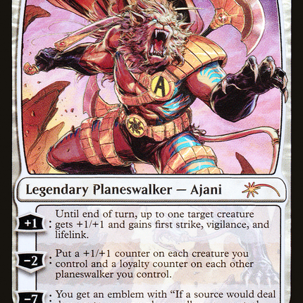 Ajani Steadfast (SLD-087) - Secret Lair Drop Foil