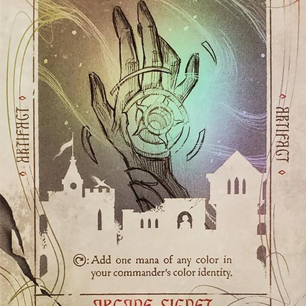 Arcane Signet (SLD-820) - Secret Lair Drop (Borderless) Foil