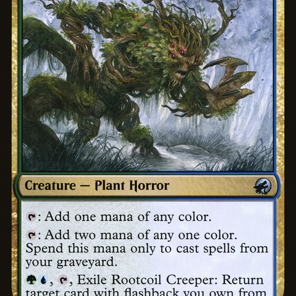 Rootcoil Creeper (MID-238) - Innistrad: Midnight Hunt Foil