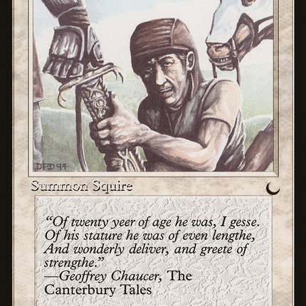 Squire (DRK-) - The Dark