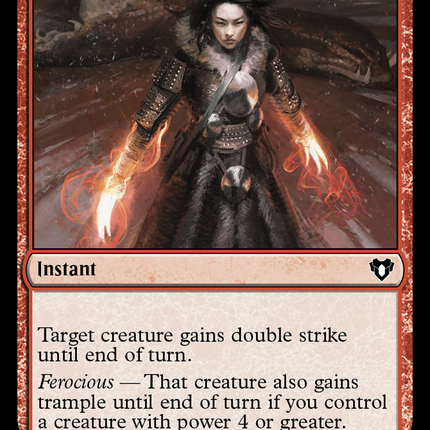 Temur Battle Rage (CMM-264) - Commander Masters Foil
