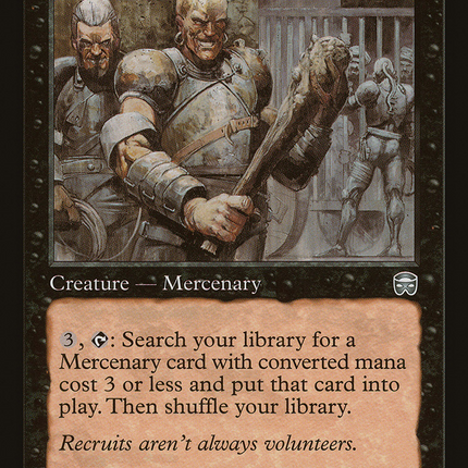 Cateran Kidnappers (MMQ-122) - Mercadian Masques