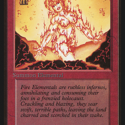 Fire Elemental (LEB-) - Limited Edition Beta