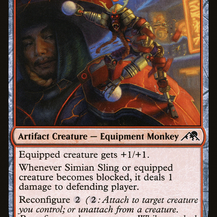 Simian Sling (NEO-163) - Kamigawa: Neon Dynasty