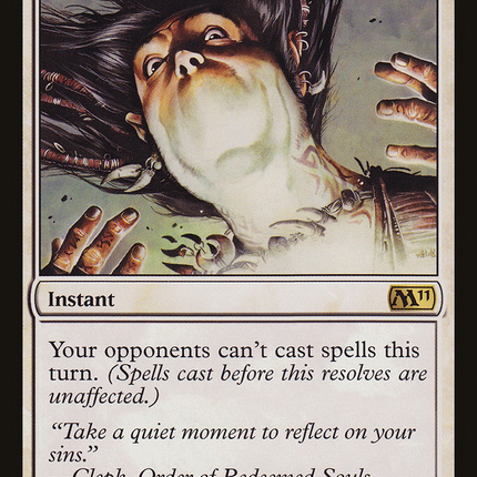 Silence (M11-030) - Magic 2011 Foil