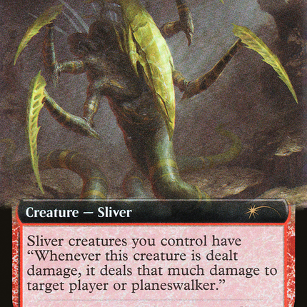 Spiteful Sliver (SLD-643) - Secret Lair Drop: (Extended Art) Foil