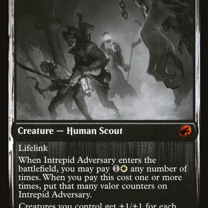 Intrepid Adversary (DBL-025) - Innistrad: Double Feature