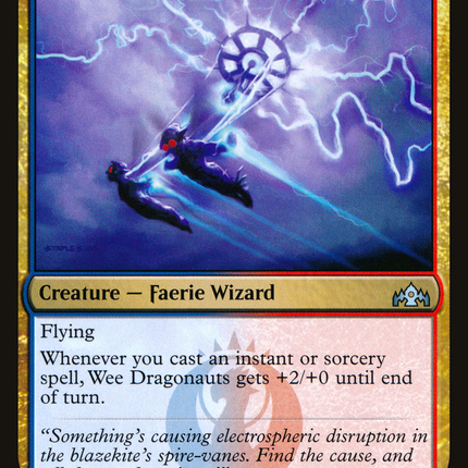 Wee Dragonauts (GRN-214) - Guilds of Ravnica Foil
