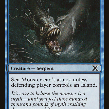 Sea Monster (10E-106) - Tenth Edition Foil