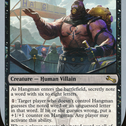 Hangman (UST-056) - Unstable