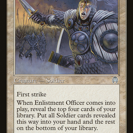 Enlistment Officer (APC-009) - Apocalypse Foil