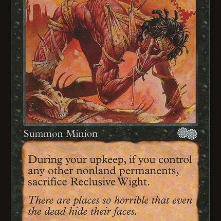 Reclusive Wight (USG-153) - Urza's Saga