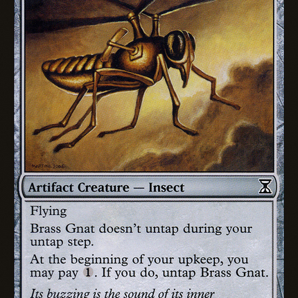 Brass Gnat (TSP-249) - Time Spiral Foil