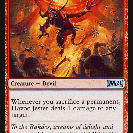 Havoc Jester (M21-149) - Core Set 2021 Foil