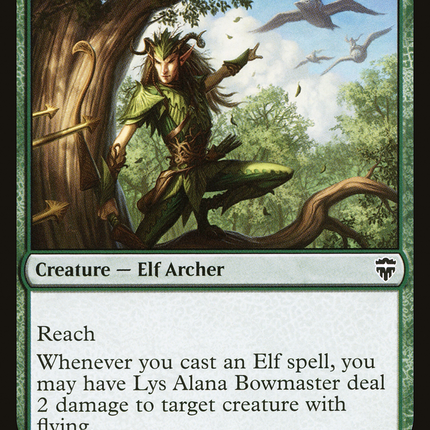 Lys Alana Bowmaster (CMR-241) - Commander Legends Foil