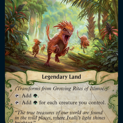 Growing Rites of Itlimoc // Itlimoc, Cradle of the Sun (JDG-010) - Judge Gift Cards 2022: (compasslanddfc) Foil