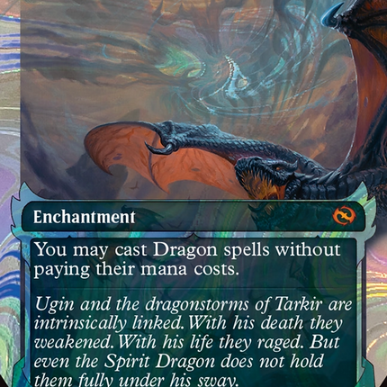 Dracogenesis (TDM-412) - Tarkir: Dragonstorm: (Showcase, enchantment) Foil