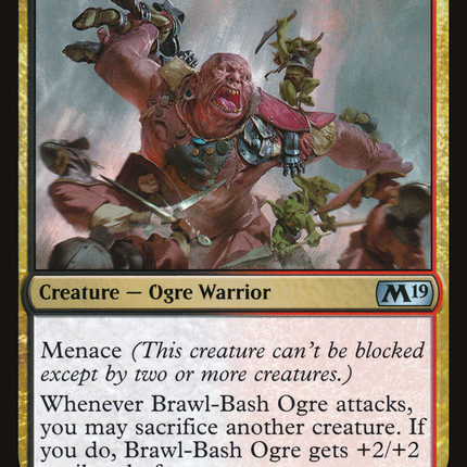 Brawl-Bash Ogre (M19-213) - Core Set 2019