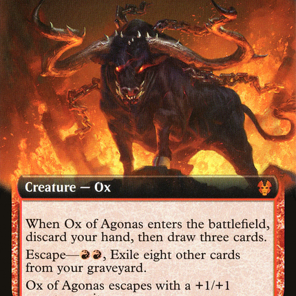 Ox of Agonas (THB-318) - Theros Beyond Death: (Extended Art)