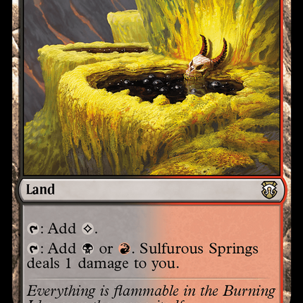 Sulfurous Springs (M3C-381) - Modern Horizons 3 Commander Foil