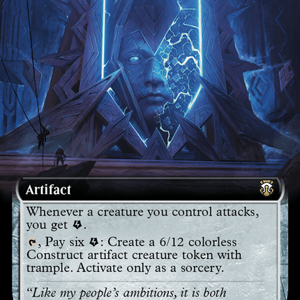 Stone Idol Generator (M3C-077) - Modern Horizons 3 Commander: (Extended Art)