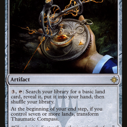 Thaumatic Compass // Spires of Orazca (XLN-249) - Ixalan: (compasslanddfc) Foil