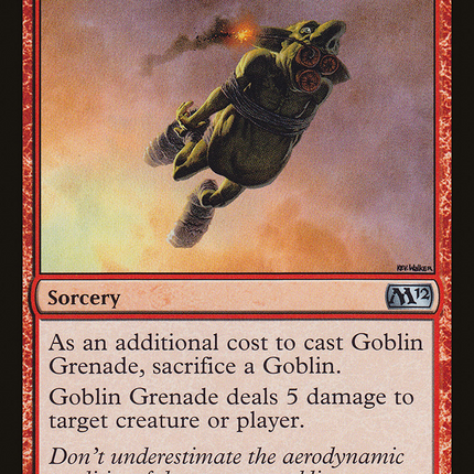 Goblin Grenade (M12-140) - Magic 2012 Foil