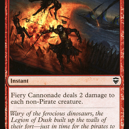 Fiery Cannonade (CMR-178) - Commander Legends