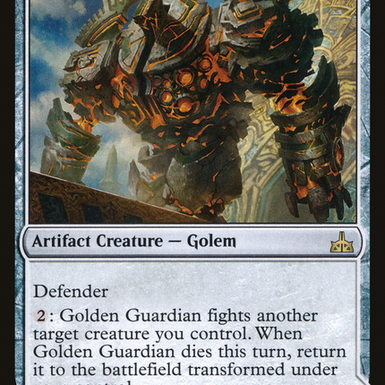 Golden Guardian // Gold-Forge Garrison (RIX-179) - Rivals of Ixalan: (compasslanddfc)