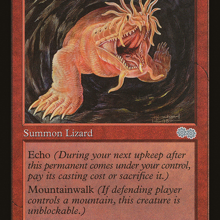 Vug Lizard (USG-227) - Urza's Saga