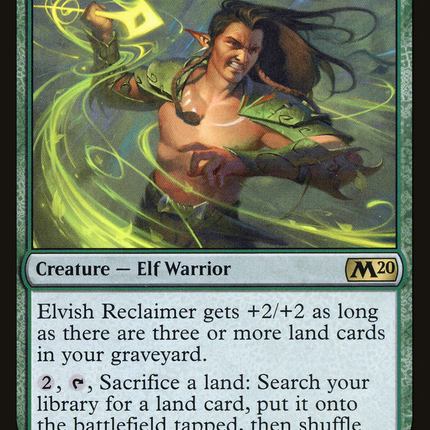Elvish Reclaimer (M20-169) - Core Set 2020 Foil