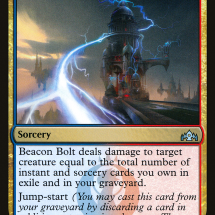 Beacon Bolt (GRN-154) - Guilds of Ravnica Foil