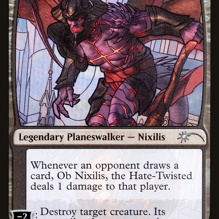 Ob Nixilis, the Hate-Twisted (SLD-511) - Secret Lair Drop Foil