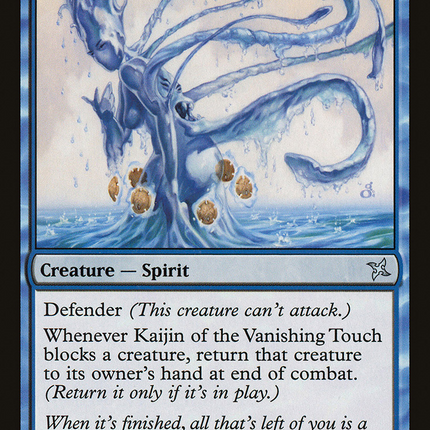 Kaijin of the Vanishing Touch (BOK-039) - Betrayers of Kamigawa