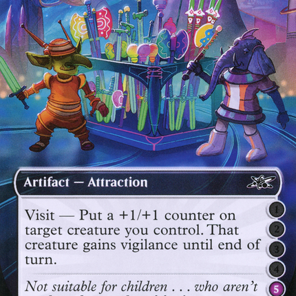 Foam Weapons Kiosk (UNF-211D) - Unfinity Foil