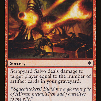 Scrapyard Salvo (NPH-094) - New Phyrexia Foil
