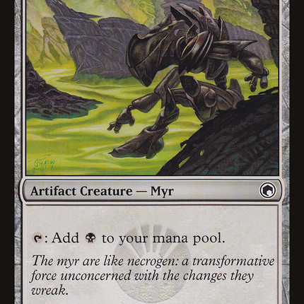 Leaden Myr (SOM-170) - Scars of Mirrodin Foil